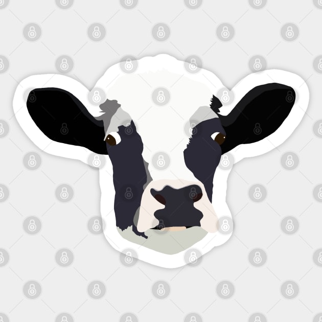 Cow Sticker by ElviaMontemayor